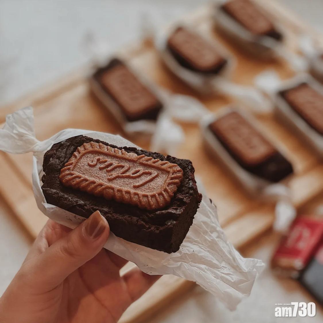 Lotus布朗尼包裝起來用來送禮也不俗。