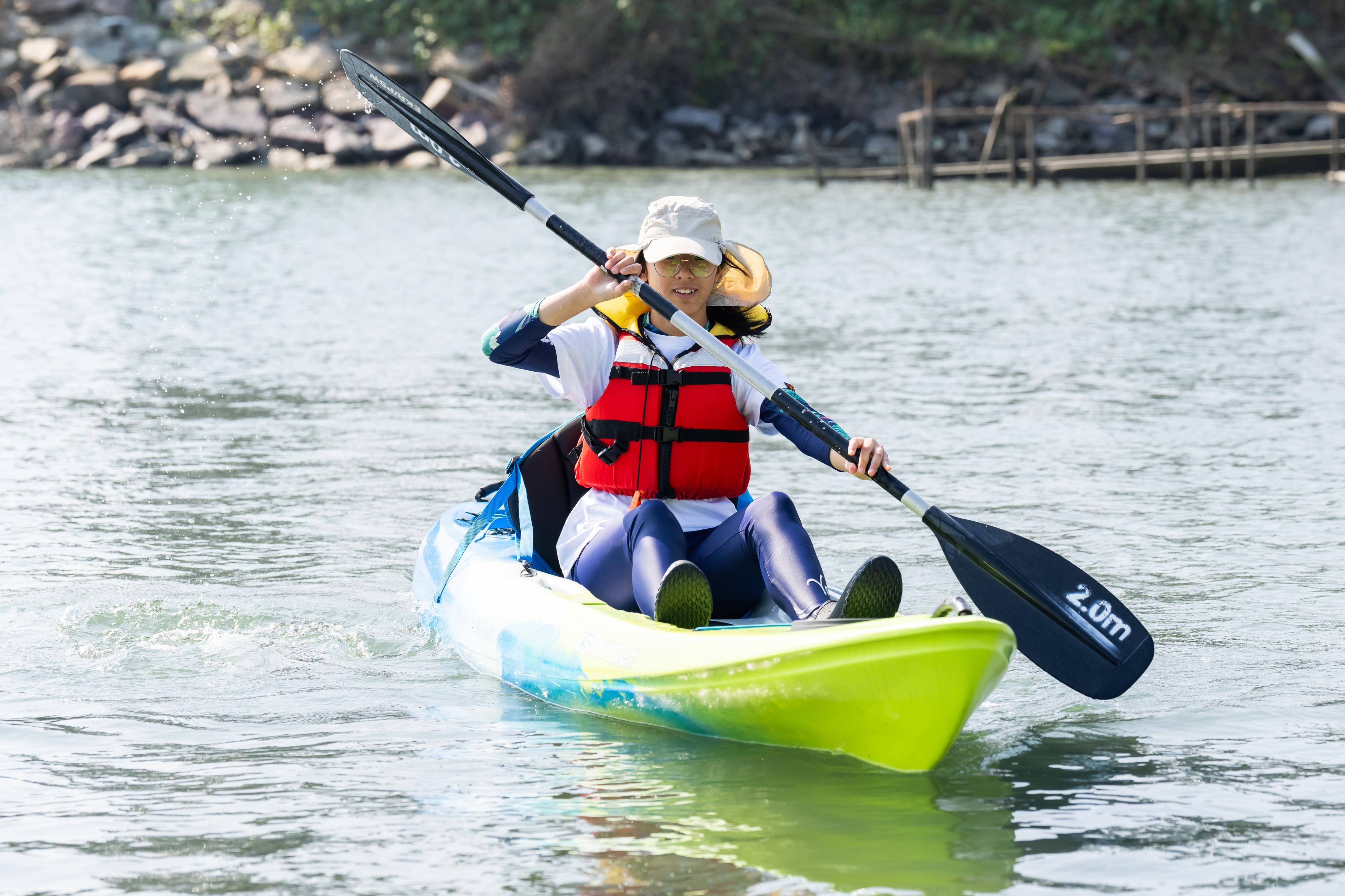 攀山越「領」三合一練:獨木舟