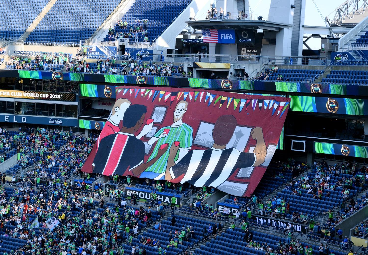 世冠盃部份比賽看台出現大量空位。(路透社)