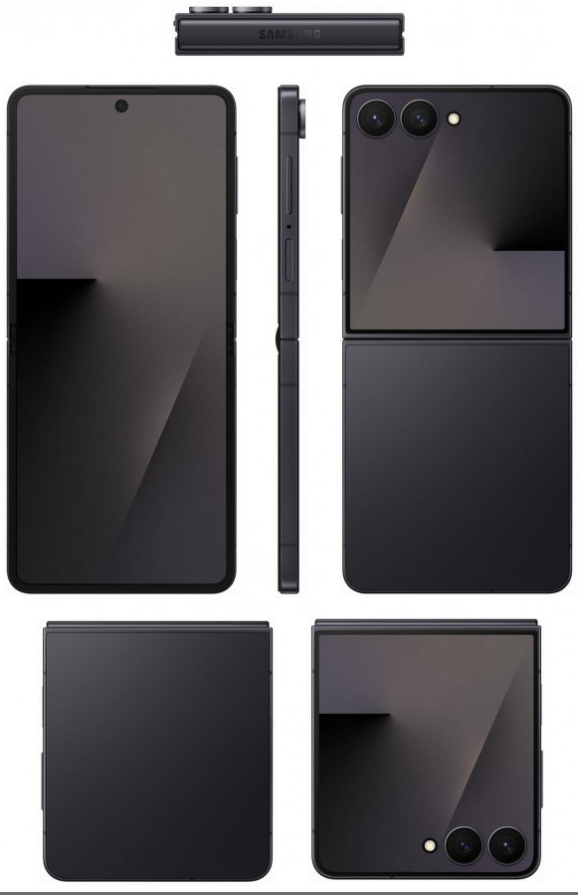 定位親民的 Z Flip7 FE 則沿用 Z Flip6 的標誌性設計語言,保留 3.4 吋「文件夾」形狀封面螢幕,主打簡約實用路線。配色選擇相對保守,僅提供「經典黑」與「陶瓷白」兩種單色調選擇,明顯針對務實型消費者。