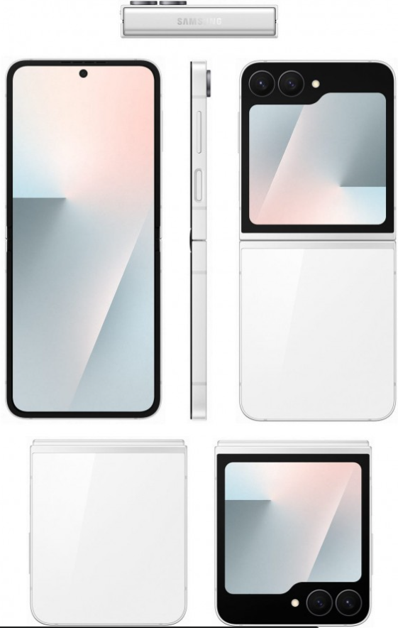 定位親民的 Z Flip7 FE 則沿用 Z Flip6 的標誌性設計語言,保留 3.4 吋「文件夾」形狀封面螢幕,主打簡約實用路線。配色選擇相對保守,僅提供「經典黑」與「陶瓷白」兩種單色調選擇,明顯針對務實型消費者。