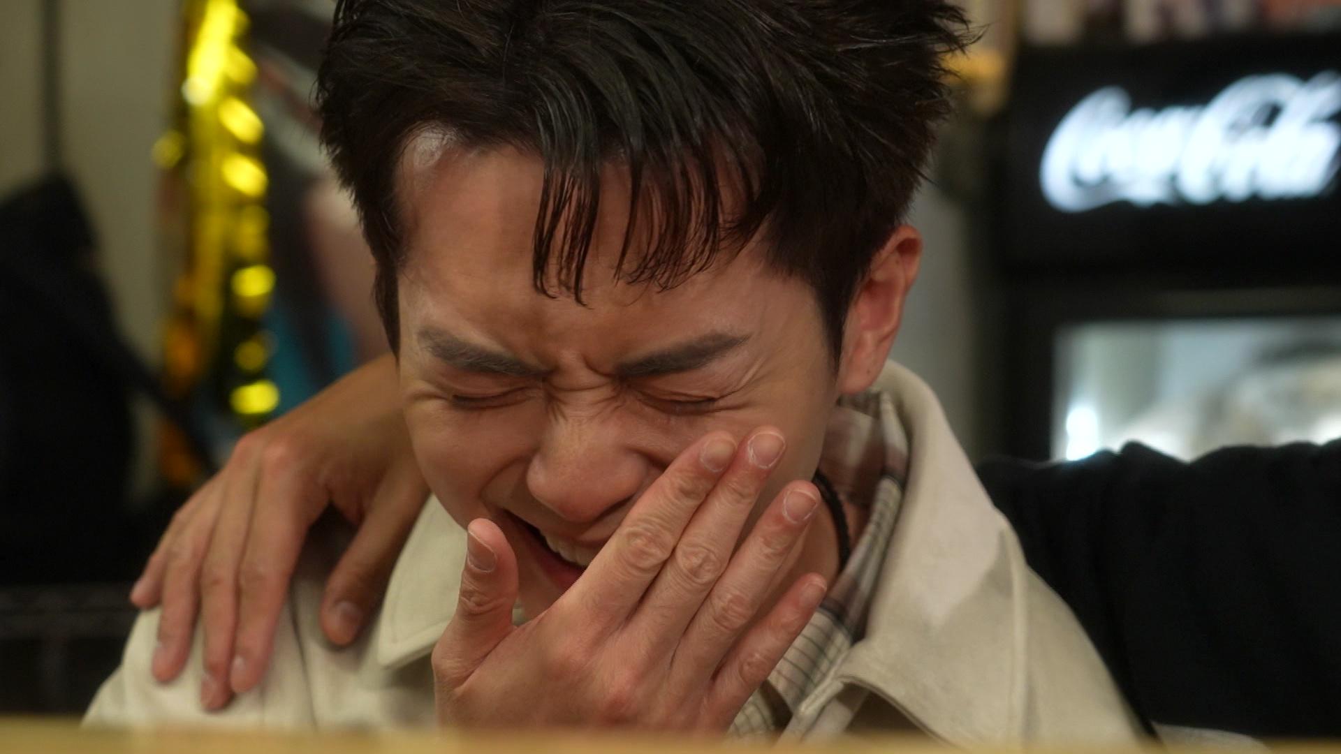 阮浩棕挑戰即場流淚。