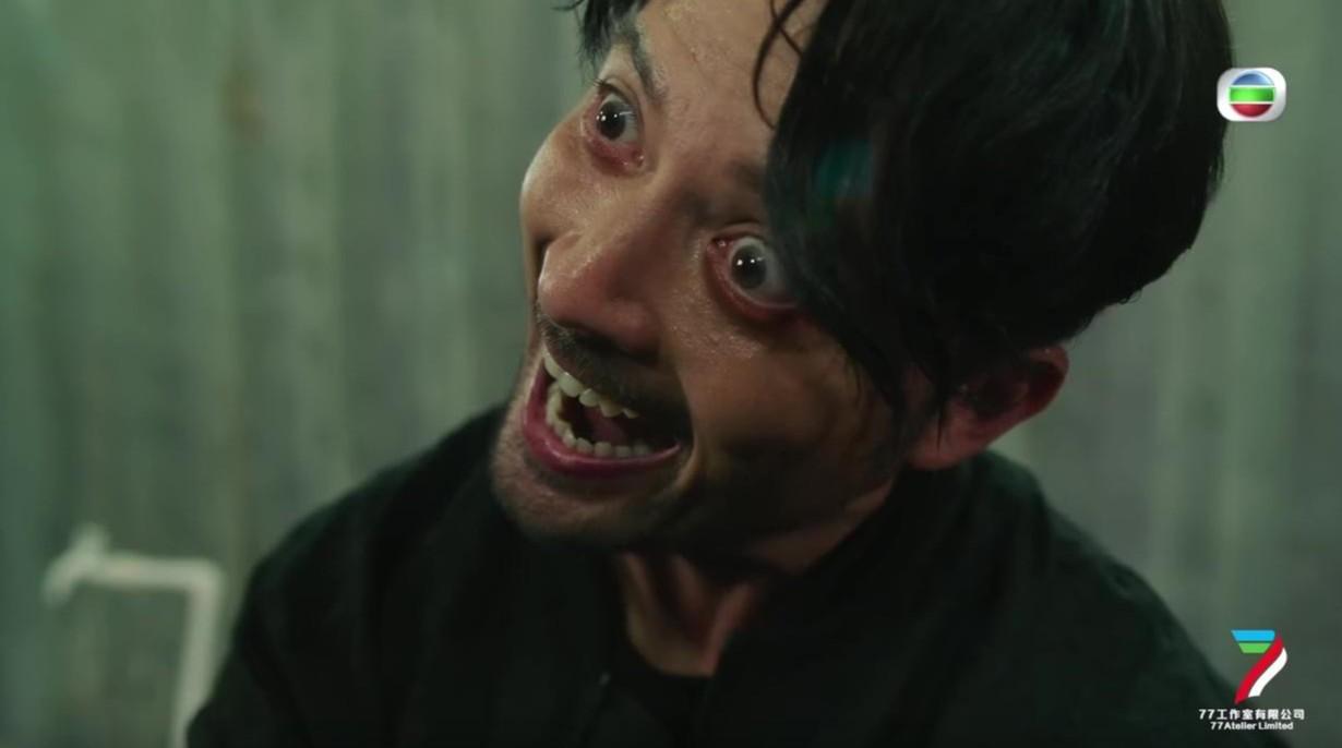 黎澤恩連演極邪惡變態化身都一樣入型入格,難怪獲讚演戲有天份。