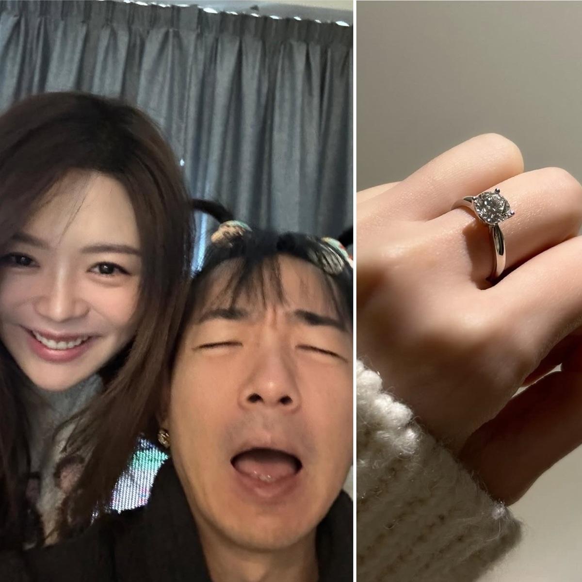 徐浩與曾樂彤齊齊公布婚訊。