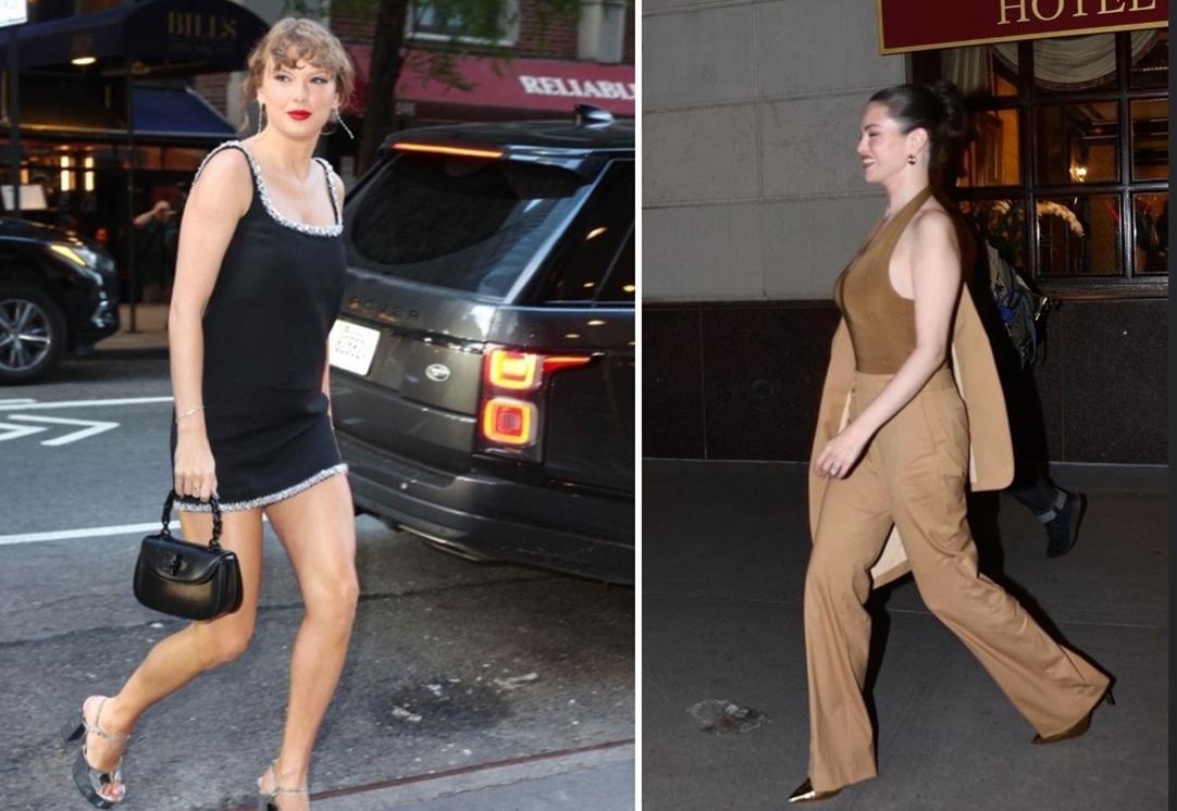 兩好姊妹打扮得靚靚見面,Selena好似又瘦返。