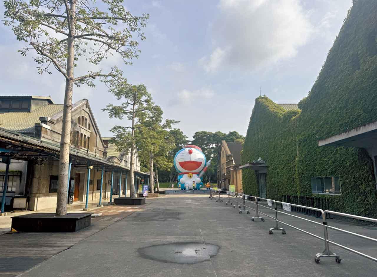 華山的多啦A夢。