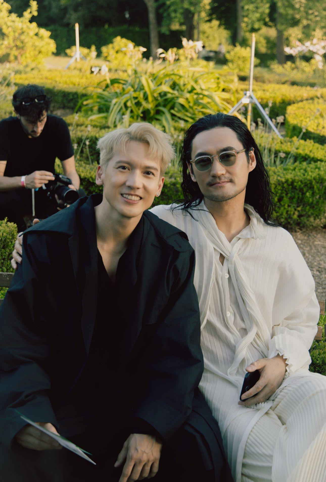 內地著名男演員袁弘亦屬今次時裝秀的座上客。