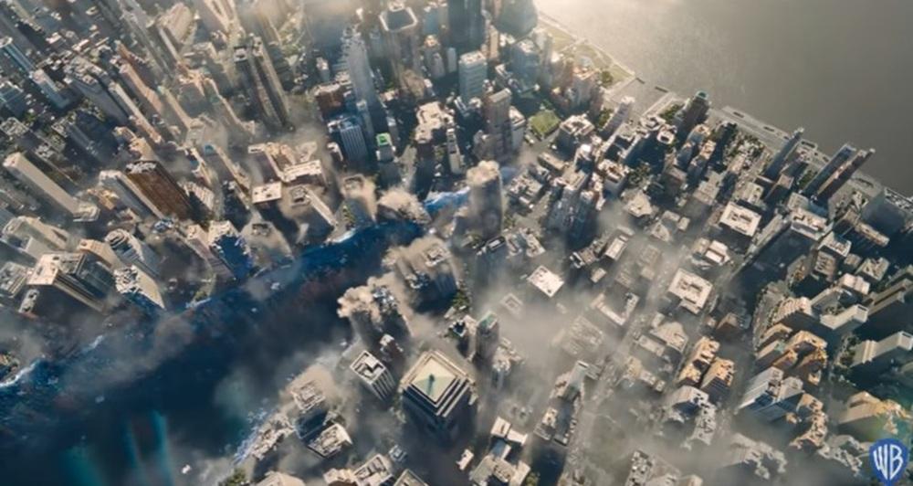 陸地與海洋分裂,相信在IMAX戲院睇會非常震撼。