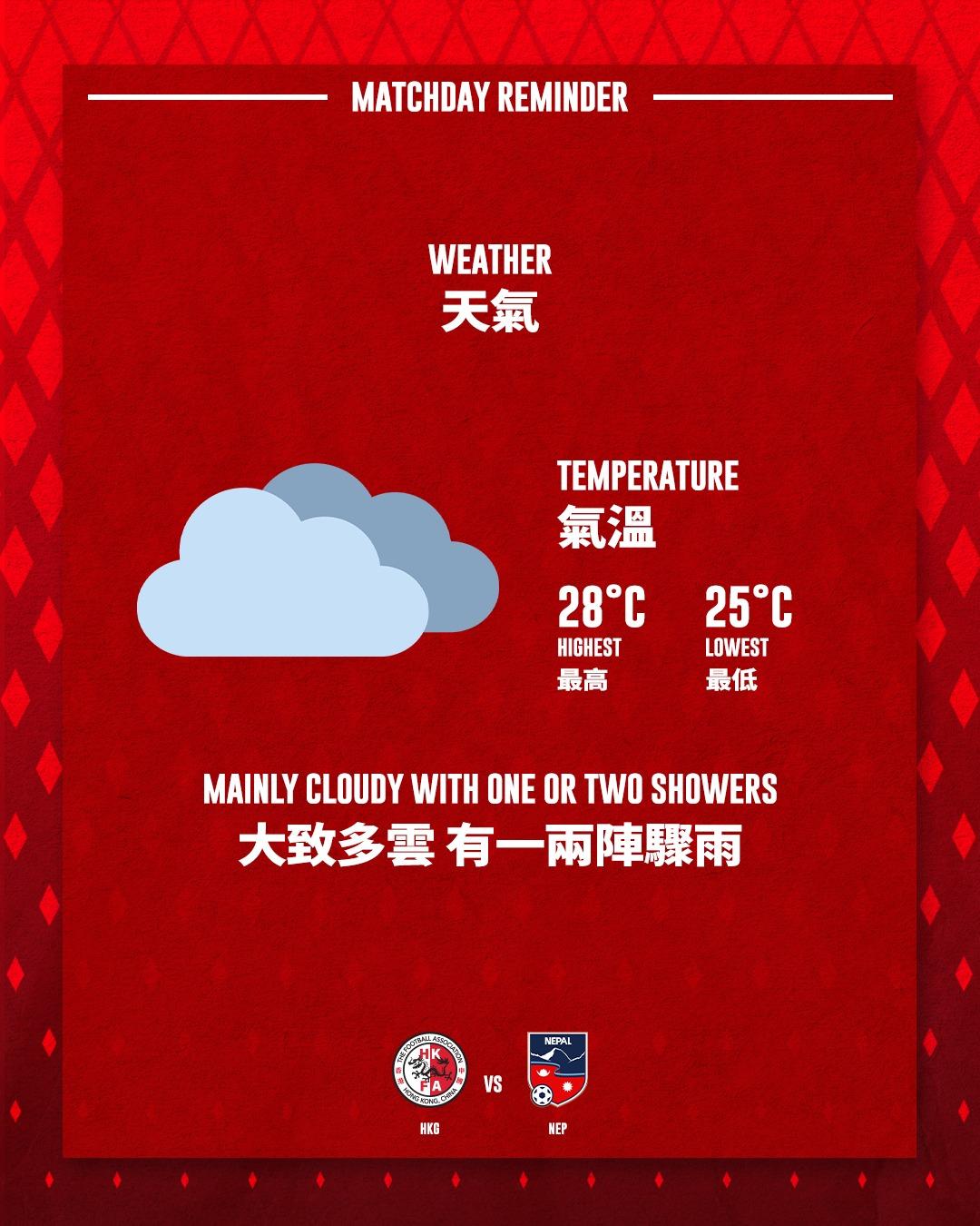 香港對尼泊爾,入場注意事項。(HKFA FB)