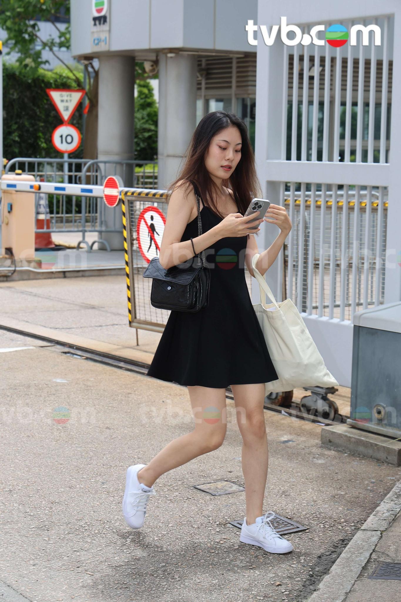 《2025香港小姐競選》今日於電視城展開首輪面試。(TVB Facebook 照片)