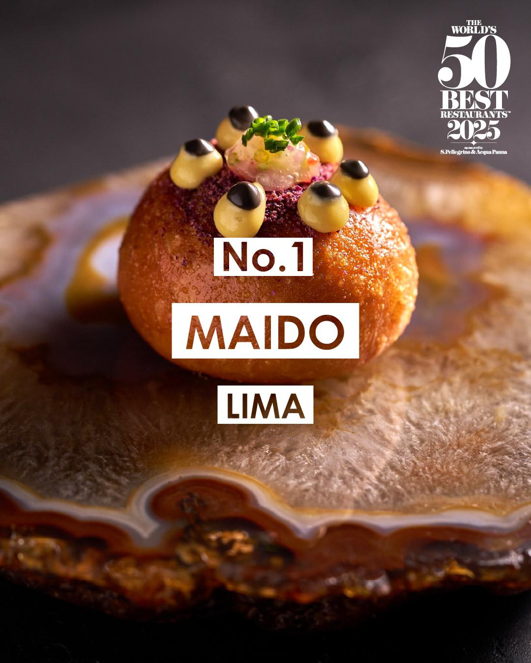 世一秘魯利馬餐廳Maido菜系混合秘魯食材及細緻的日本烹飪技藝,走創新現代風格。