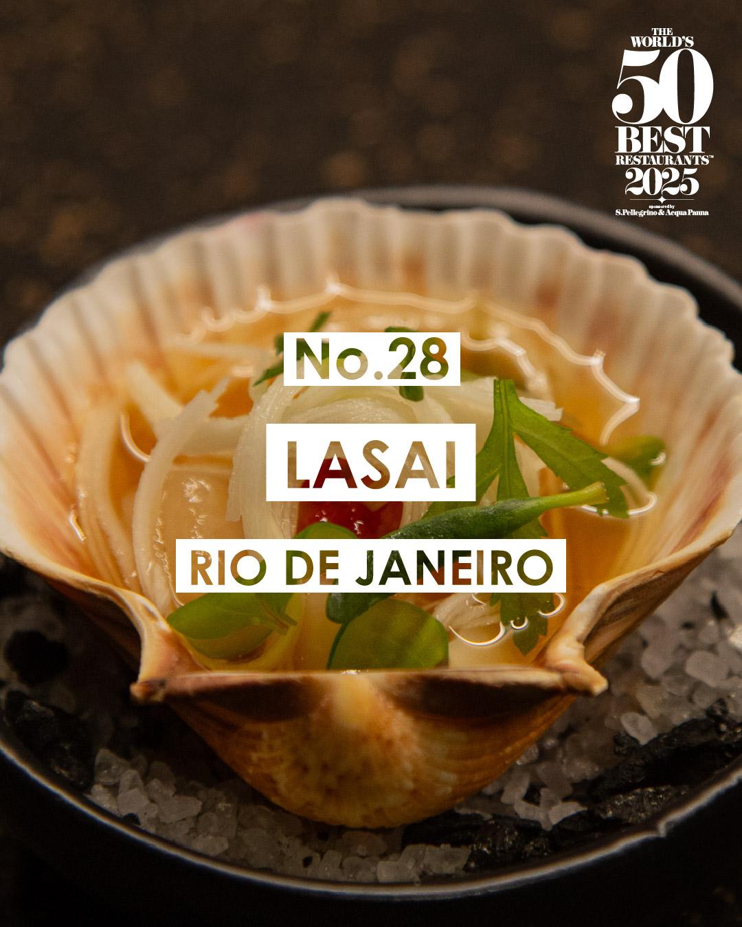 2025世界50大最佳餐廳名單|28 Lasai 里約熱內盧