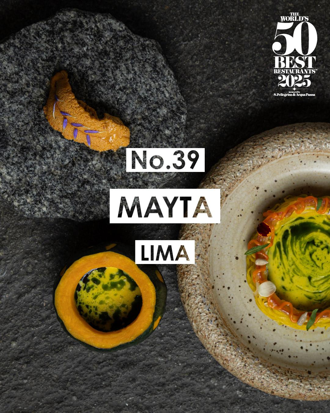2025世界50大最佳餐廳名單|39 Mayta 利馬