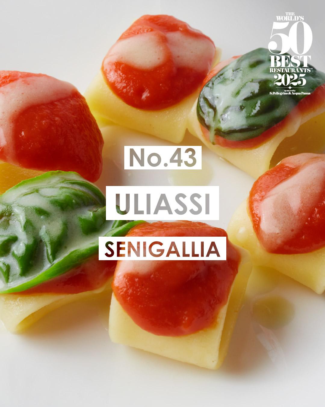 2025世界50大最佳餐廳名單|43 Uliassi 塞尼加利亞