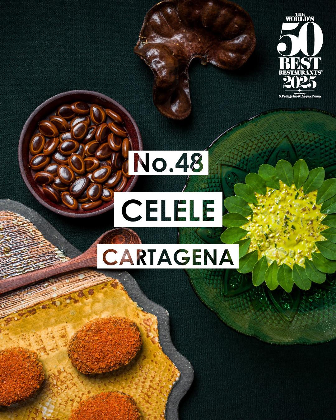 2025世界50大最佳餐廳名單|48 Celele 卡塔赫納