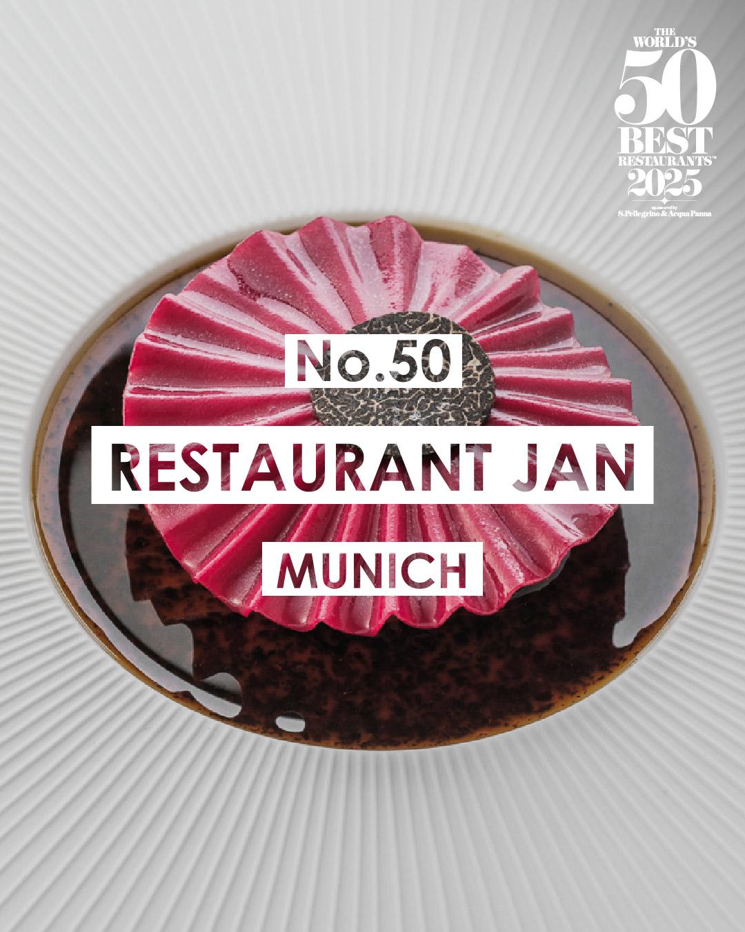 2025世界50大最佳餐廳名單|50 Restaurant Jan 慕尼黑