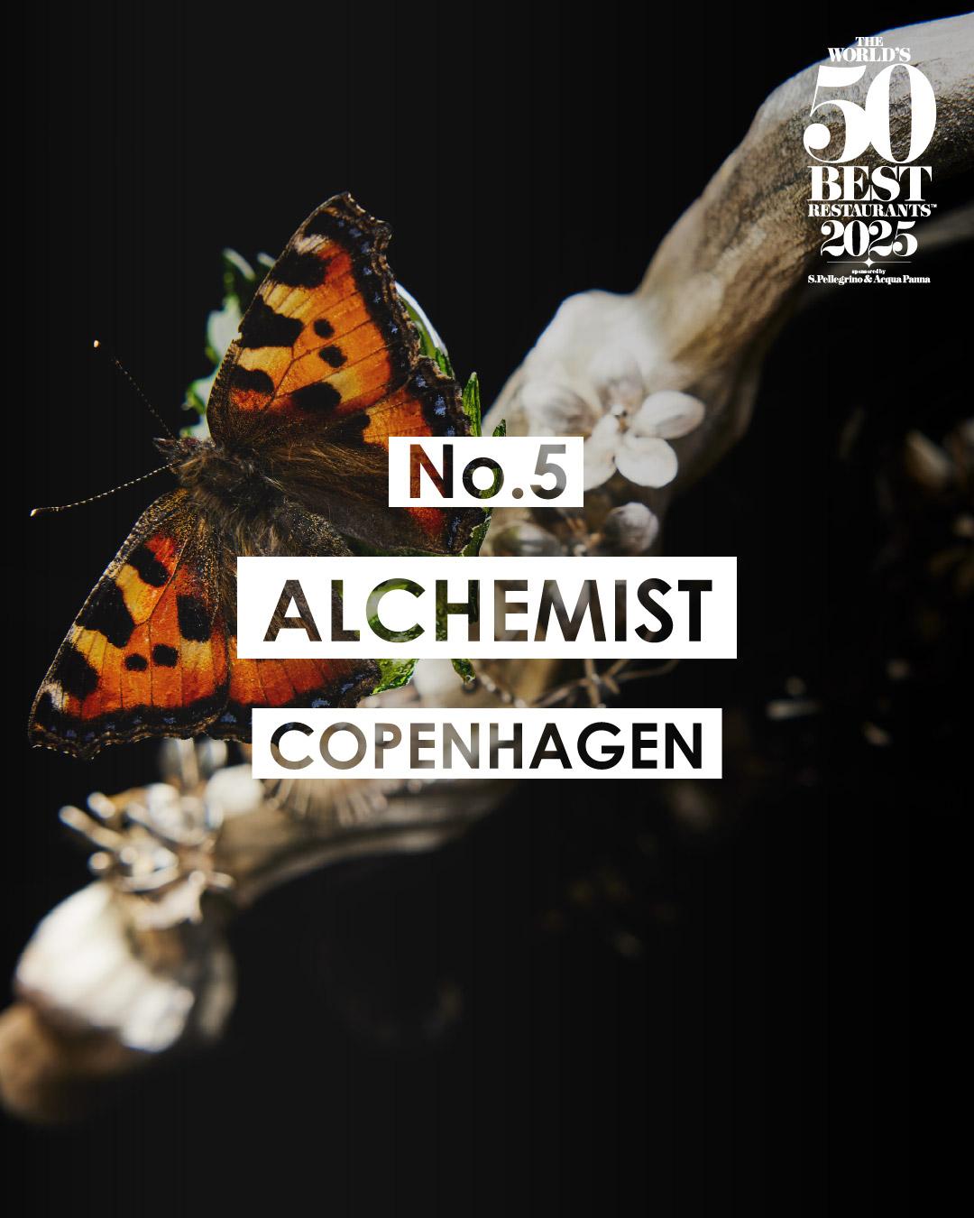 2025世界50大最佳餐廳名單|5 Alchemist 哥本哈根