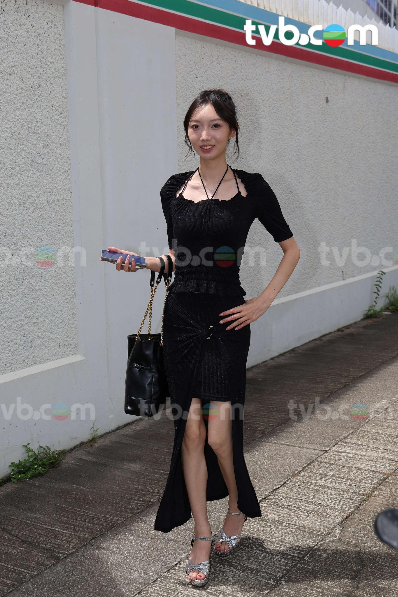 《2025香港小姐競選》今日於電視城展開首輪面試。(TVB Facebook 照片)