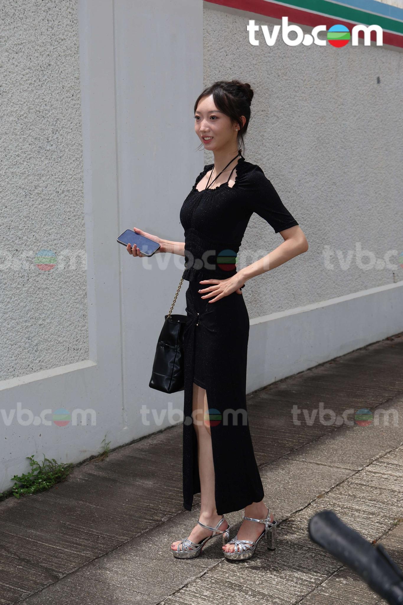 《2025香港小姐競選》今日於電視城展開首輪面試。(TVB Facebook 照片)