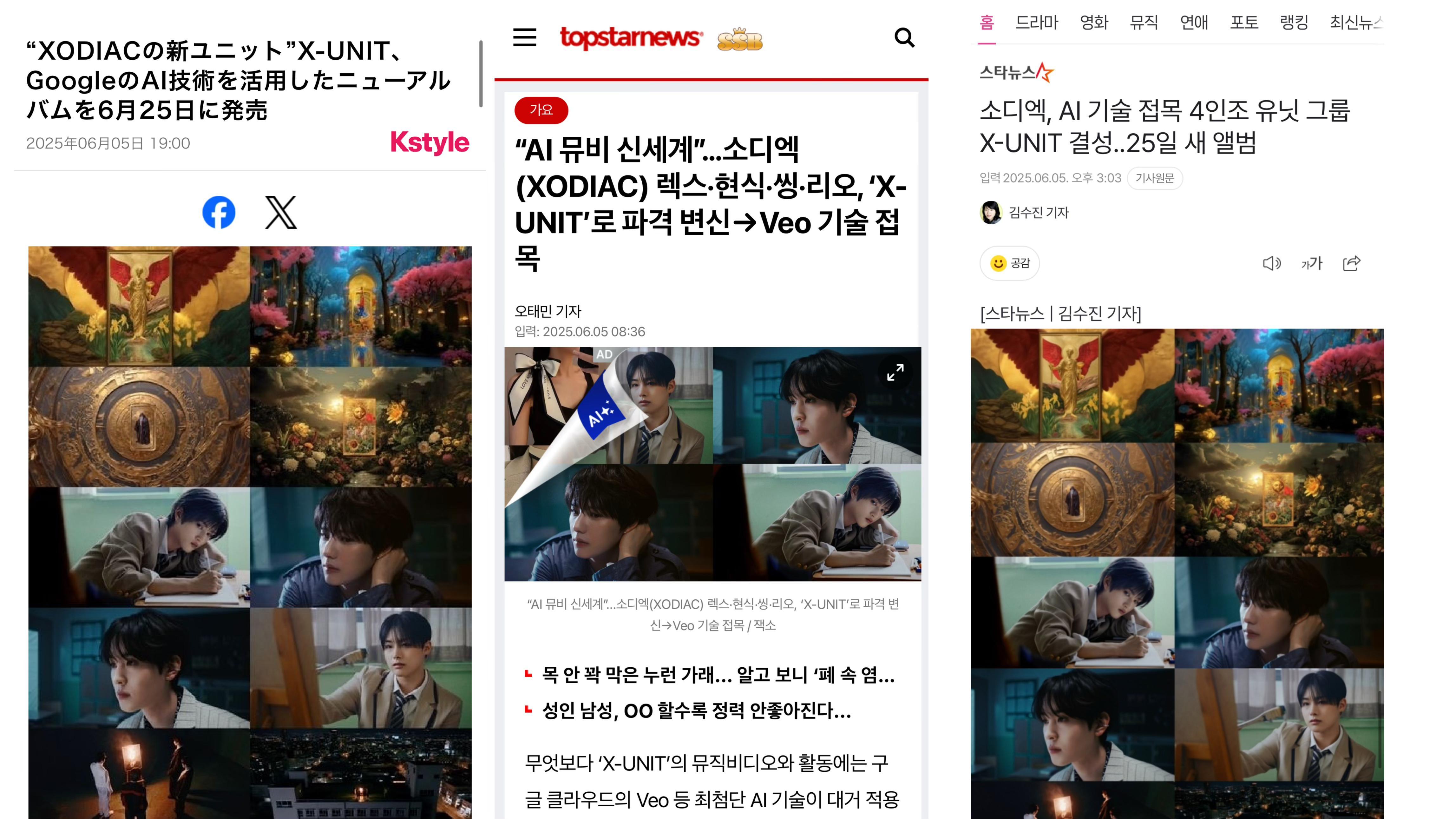 日韓媒體亦有報道消息。