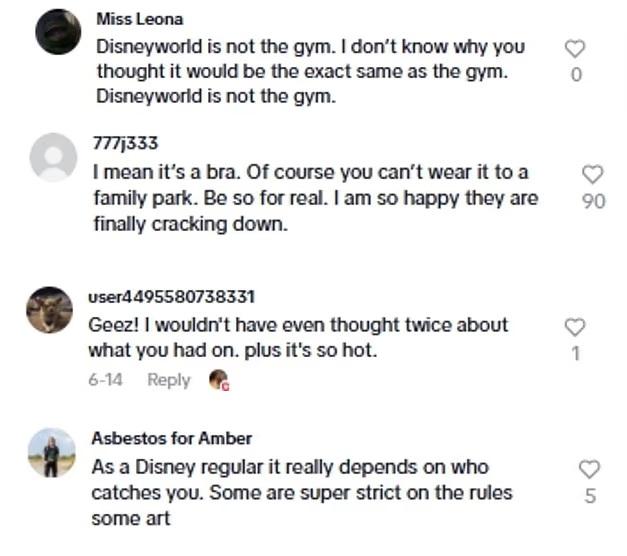 網上熱話|女子大呻穿運動內衣去迪士尼 排隊1小時玩遊戲被禁入場