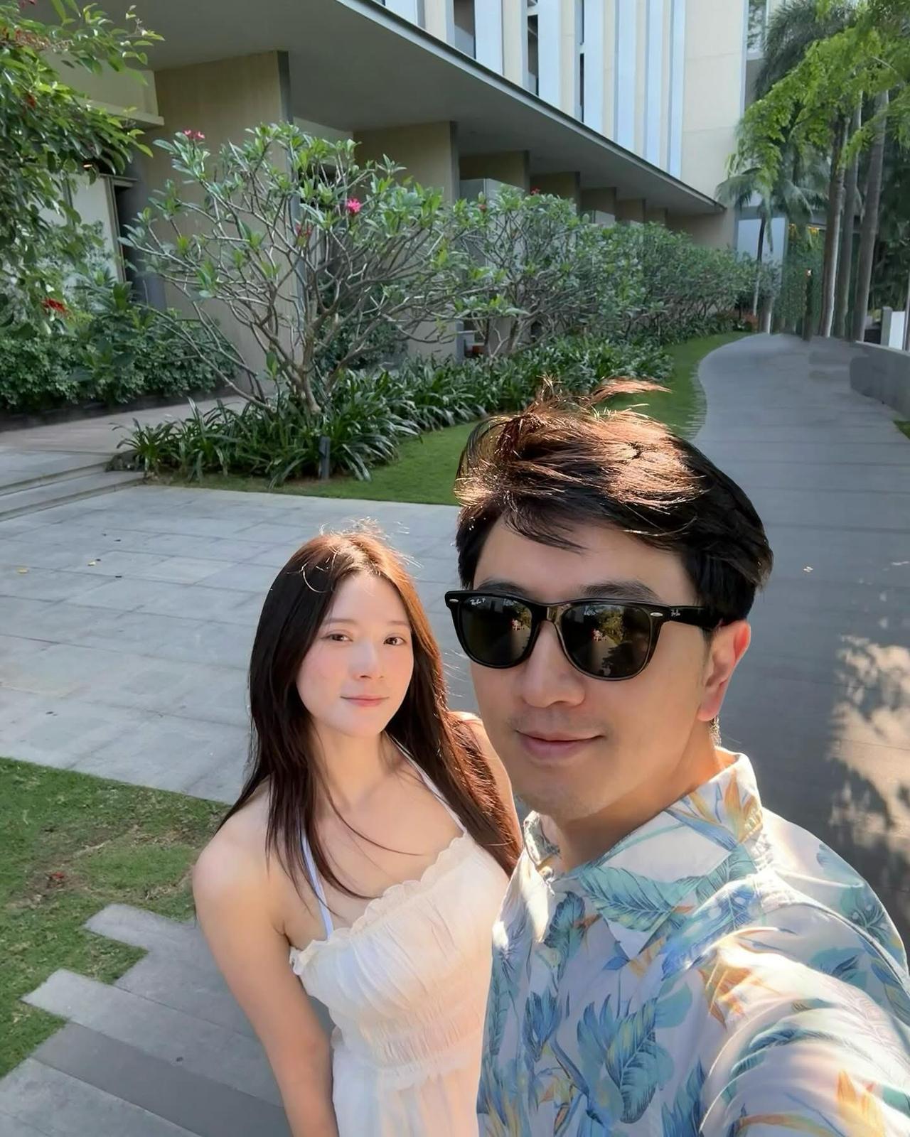 「馬雲戀」曝光後不時於社交網傳情,相當甜蜜。