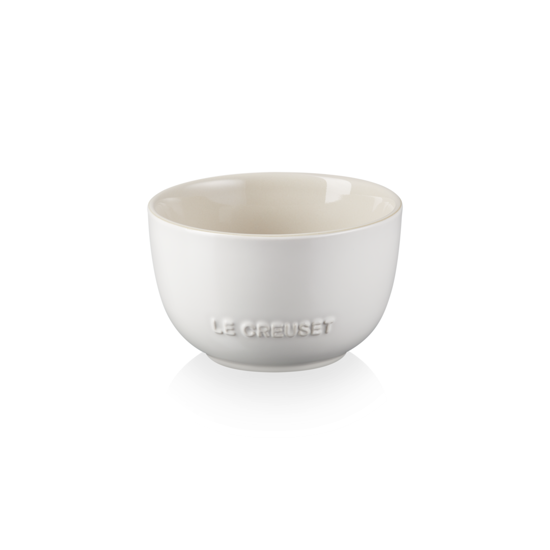 Le Creuset Sphere 雙色陶瓷飯碗 Cotton (各款) $130/件