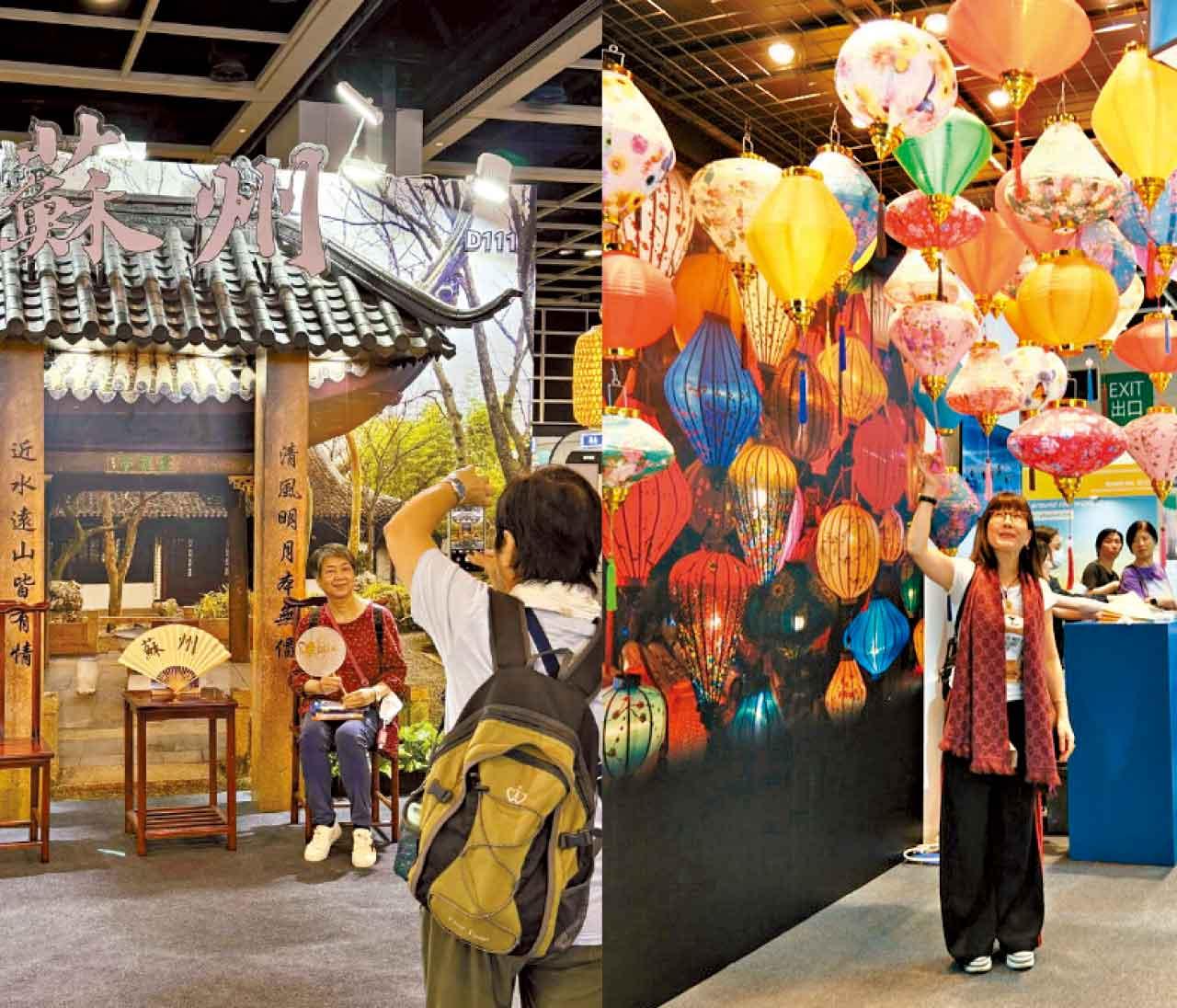 場內設有多個特色展館及打卡點