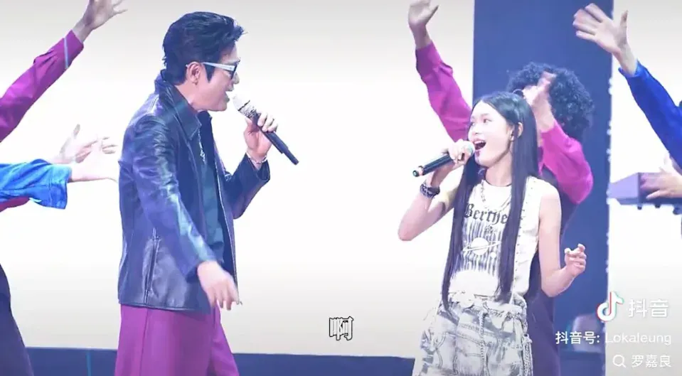 羅嘉良抖音影片截圖