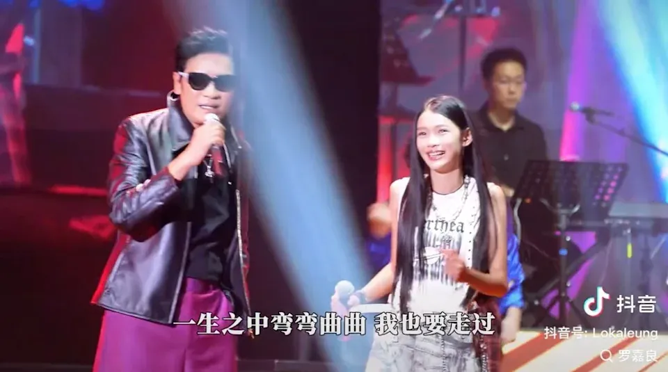 羅嘉良抖音影片截圖