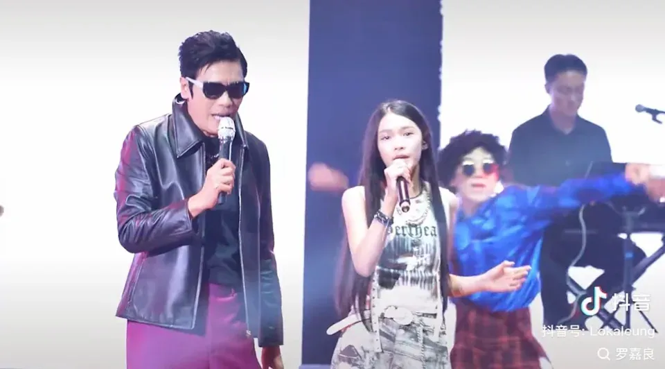 羅嘉良抖音影片截圖