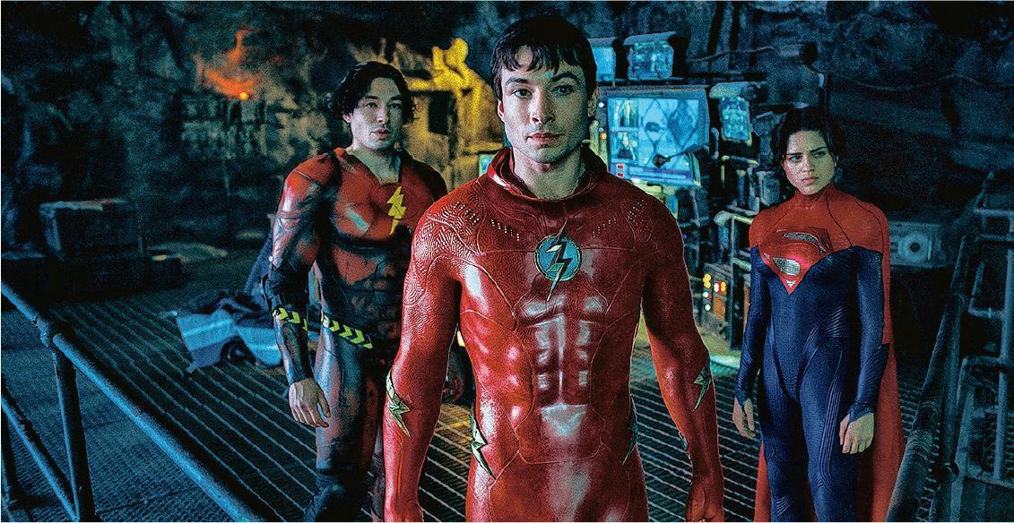 艾薩米勒(Ezra Miller)主演DC英雄片《閃電俠》。