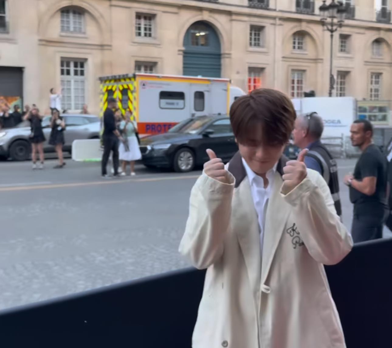 姜濤墮海獲救後立即抵達巴黎開工。