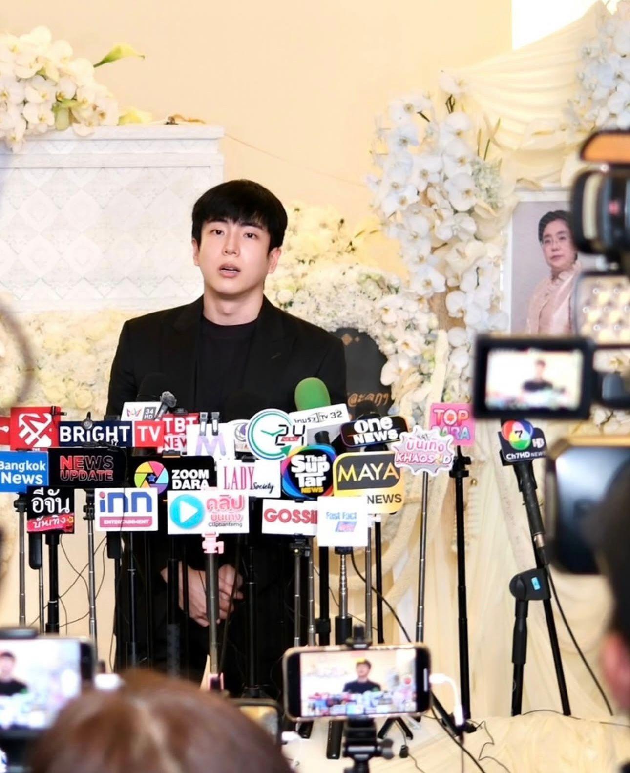 泰片《出貓特攻隊》主角Nonkul本月初迎來喪母打擊。