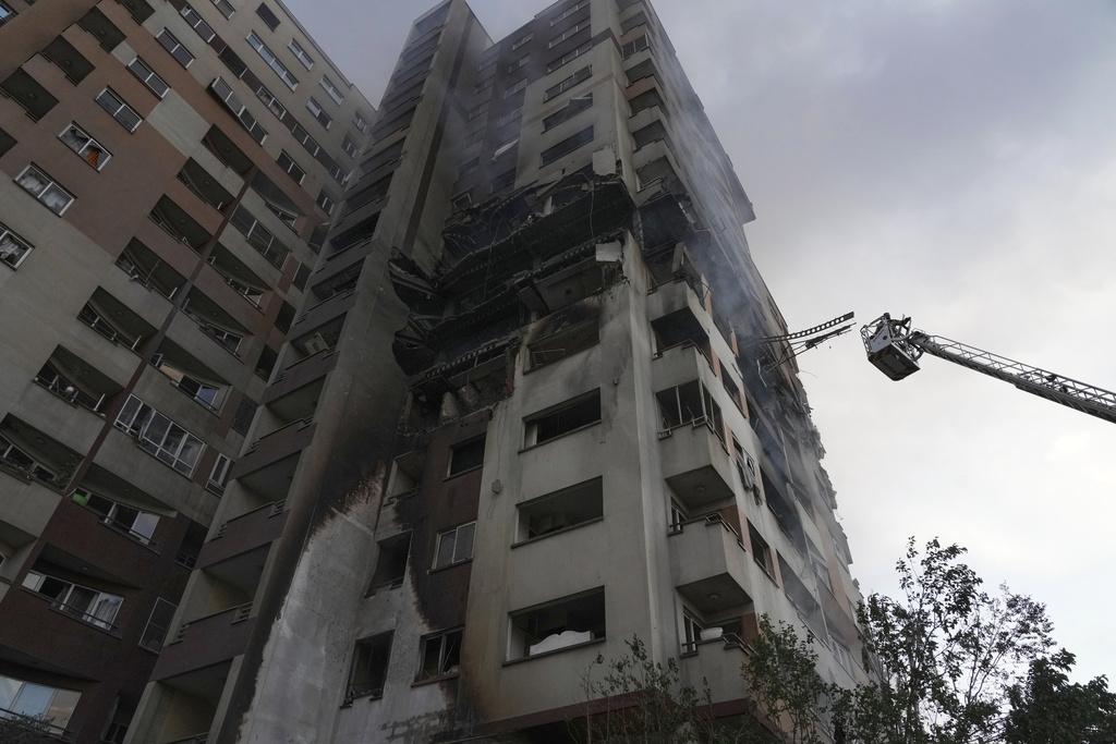 以色列早前空襲伊朗首都德黑蘭等多地。(美聯社)