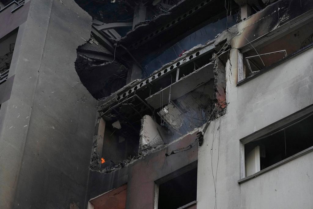 以色列早前空襲伊朗首都德黑蘭等多地。(美聯社)