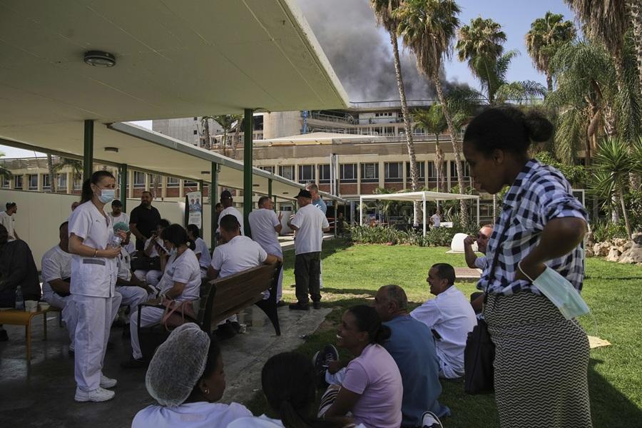 以色列轟擊伊朗核反應堆 伊朗導彈射中以南醫院|以色列襲伊朗