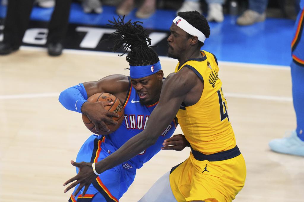 雷霆103:91擊敗溜馬,奪得NBA總冠軍。(美聯社)