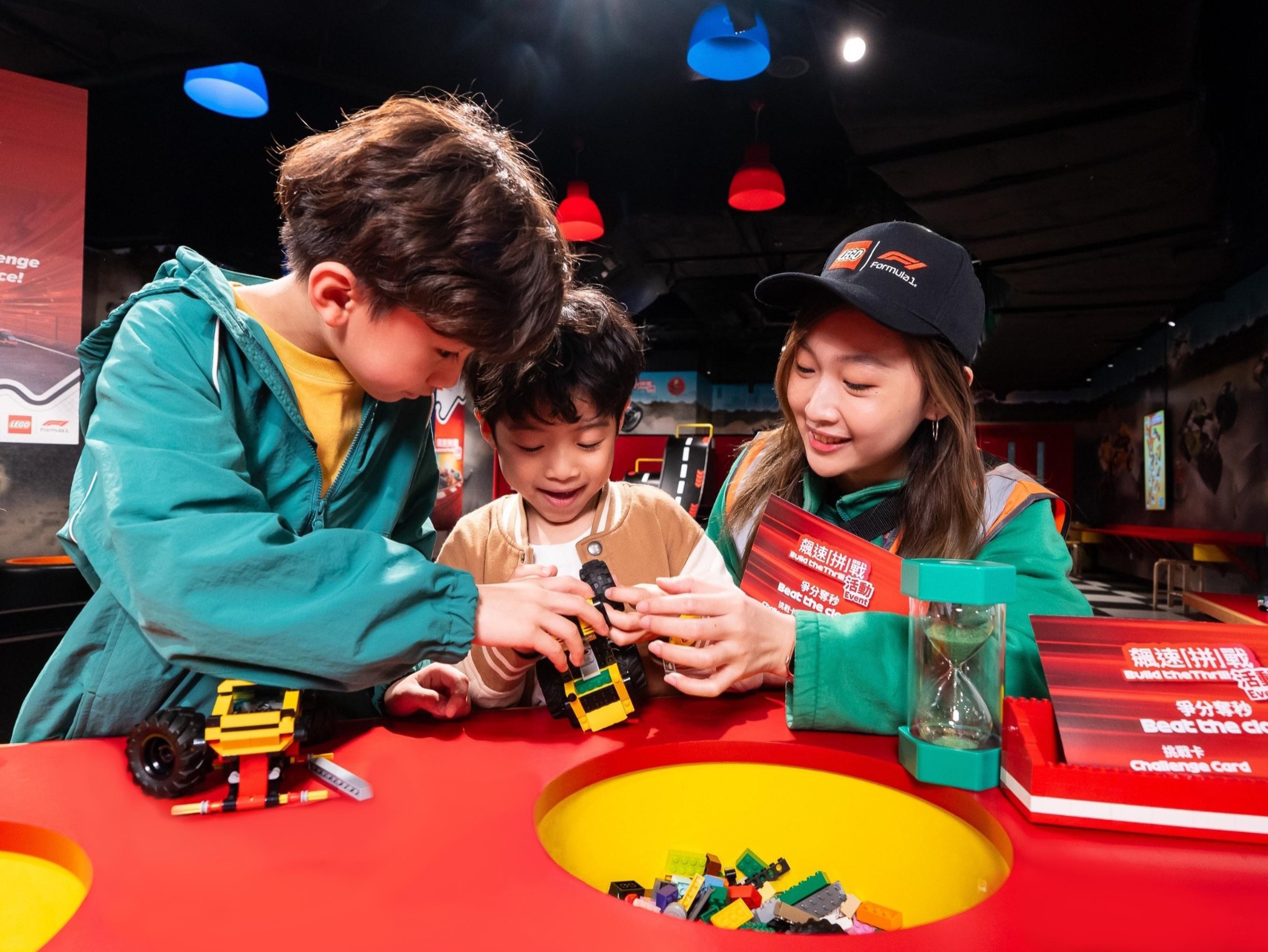 親手拼砌別具個人風格的LEGO賽車