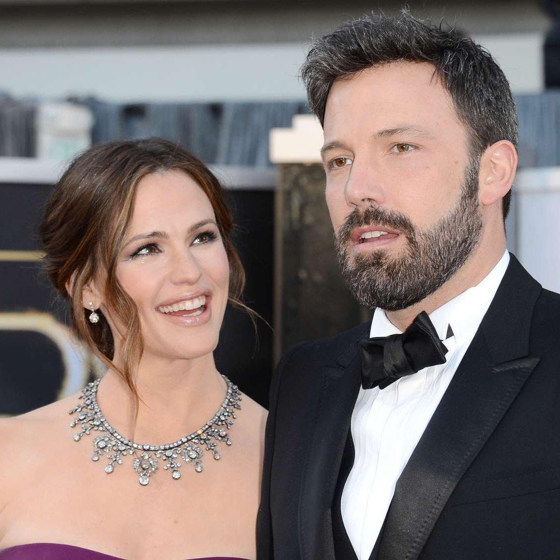 珍妮花嘉、班艾弗力納雖然離了婚,但再見亦是朋友。