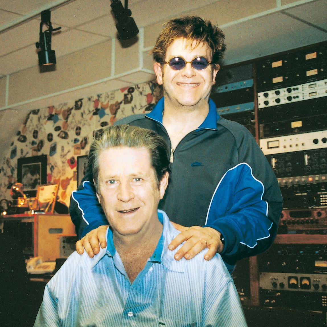 Elton John在Brian Wilson面前,是小fans。