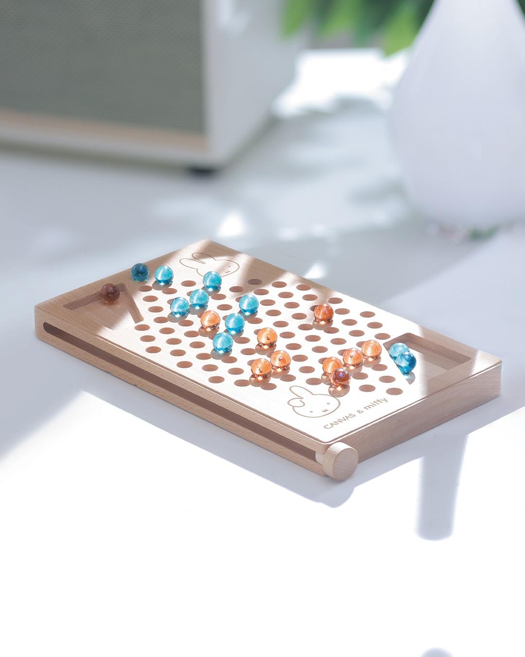 CANVAS & miffy木盤波子棋