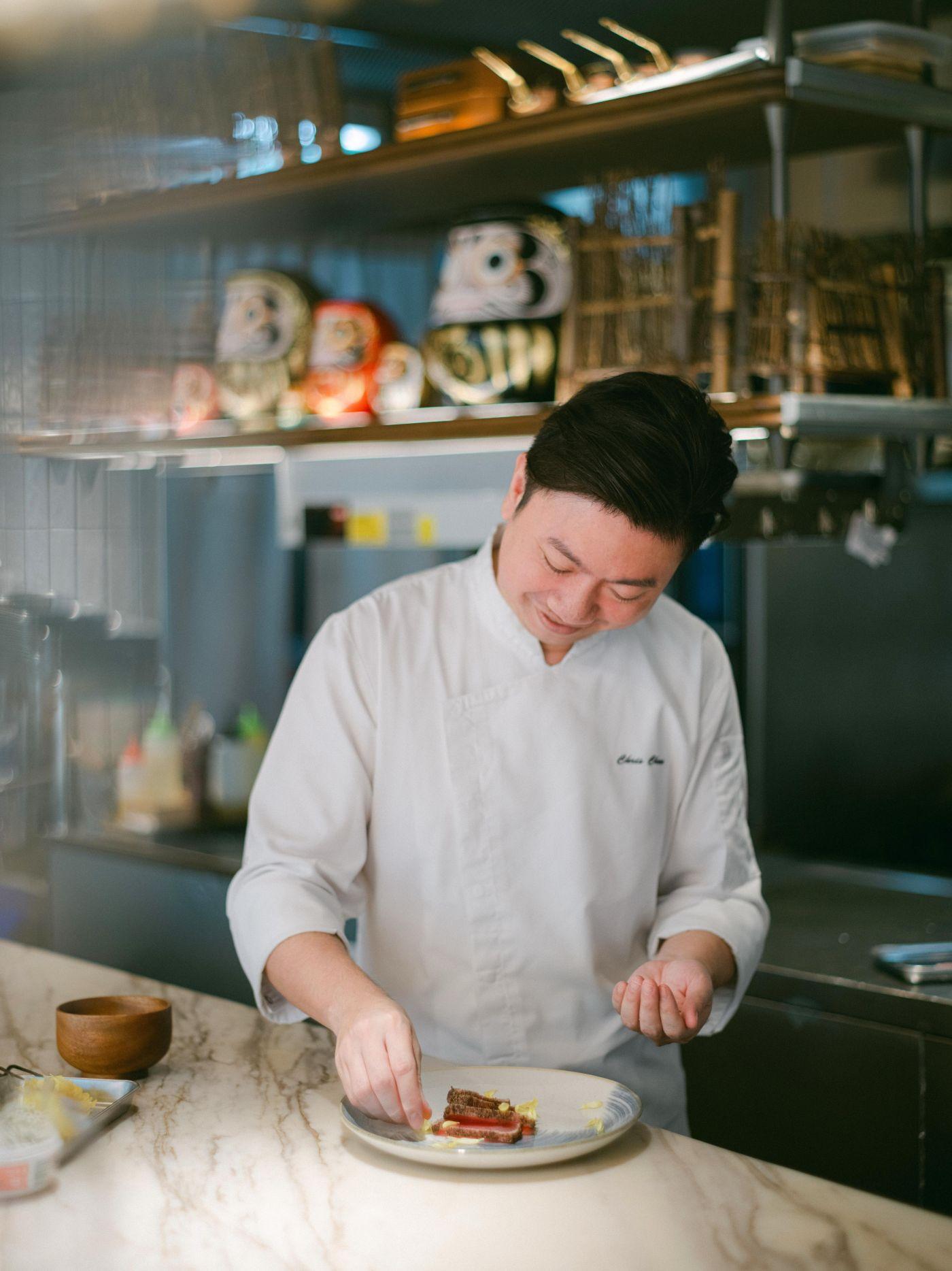 行政總廚Chris Chan擁有超過20多年入廚經驗。