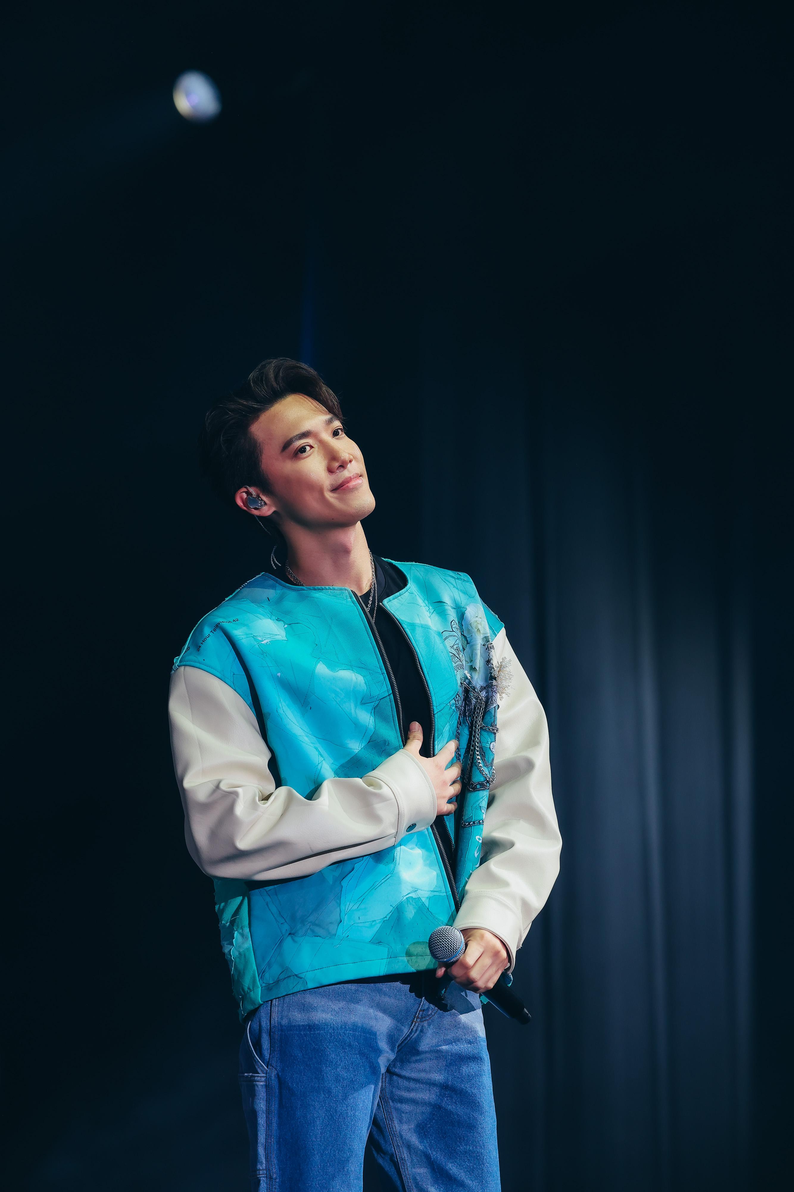 Stanley自言每次唱歌都很緊張。