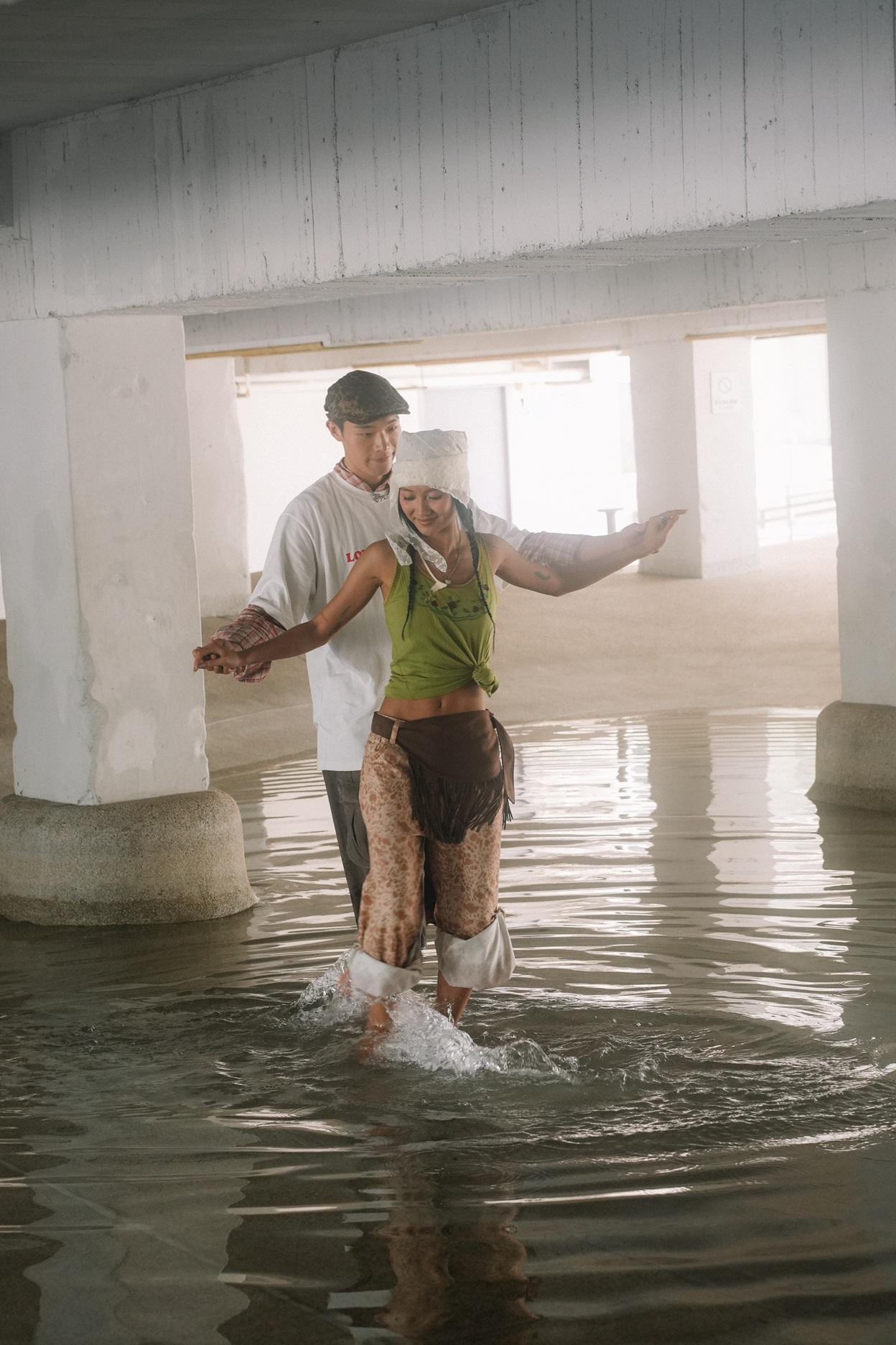 邱彥筒Marf遠赴台灣為新歌《Love Me Down》拍MV 。