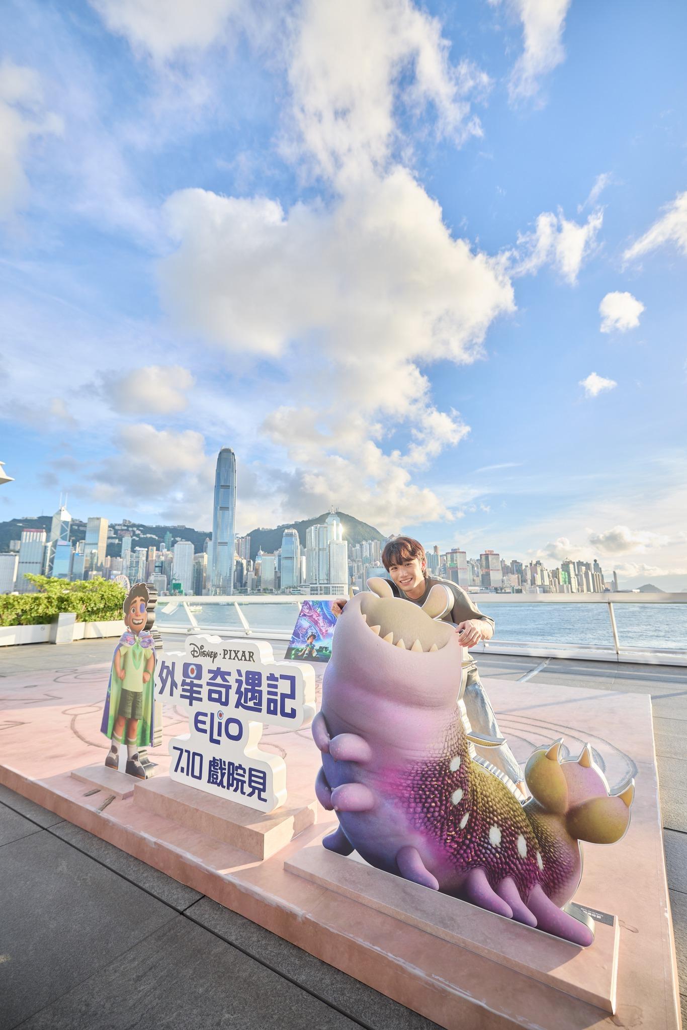 《外星奇遇記》海港城巨型打卡位,大家可以同一眾主角合照。