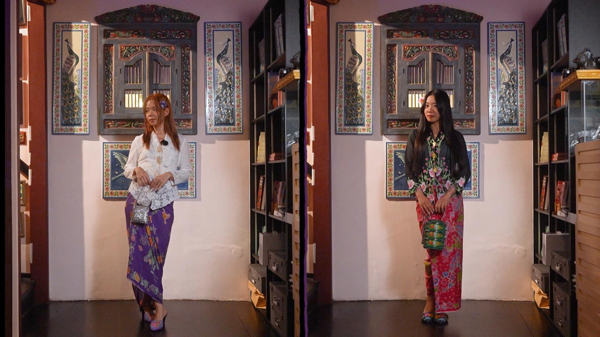 Gao和Sumling娘惹服飾造型。