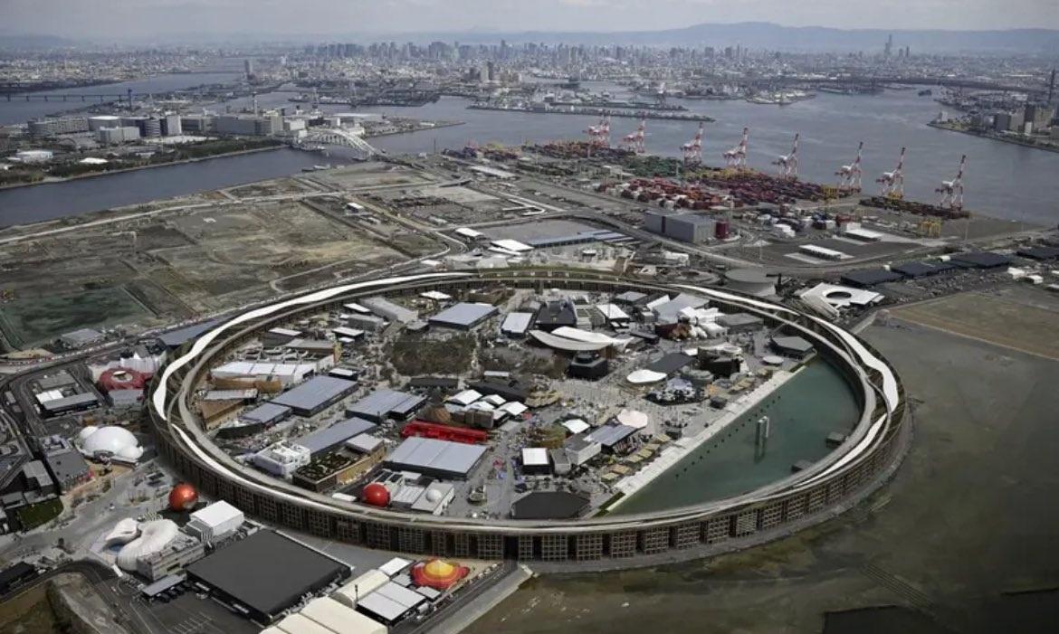 大阪世博會場。(網上圖片)