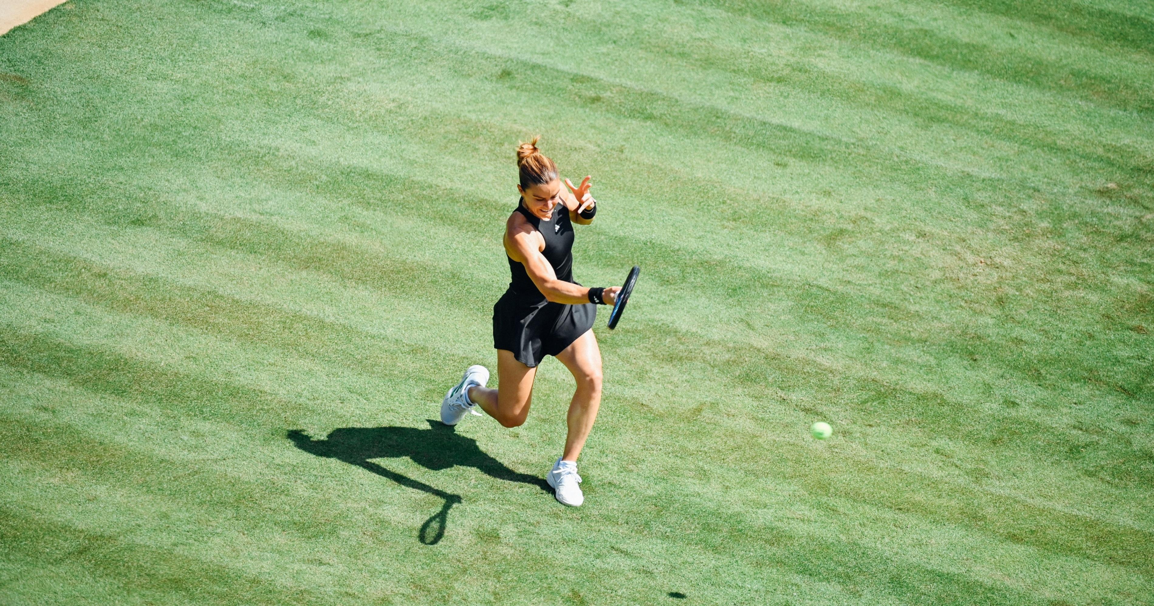 希臘球手莎卡莉。(巴特洪堡網球賽X)