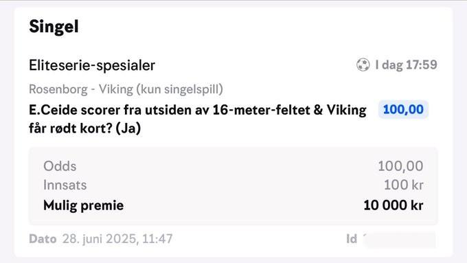 有挪威網民分享誤以為獲得不少獎金的截圖。